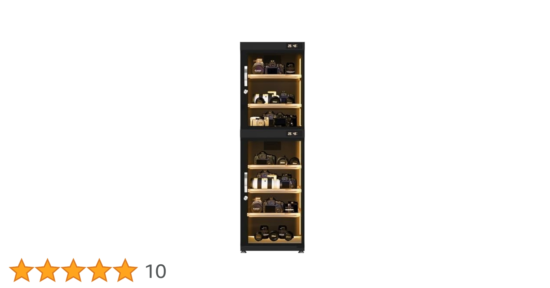 Amazon | Re:CLEAN リクリーン 195L 防湿庫 NEXT デジタル湿度計